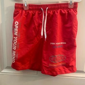 Red Swim Shorts